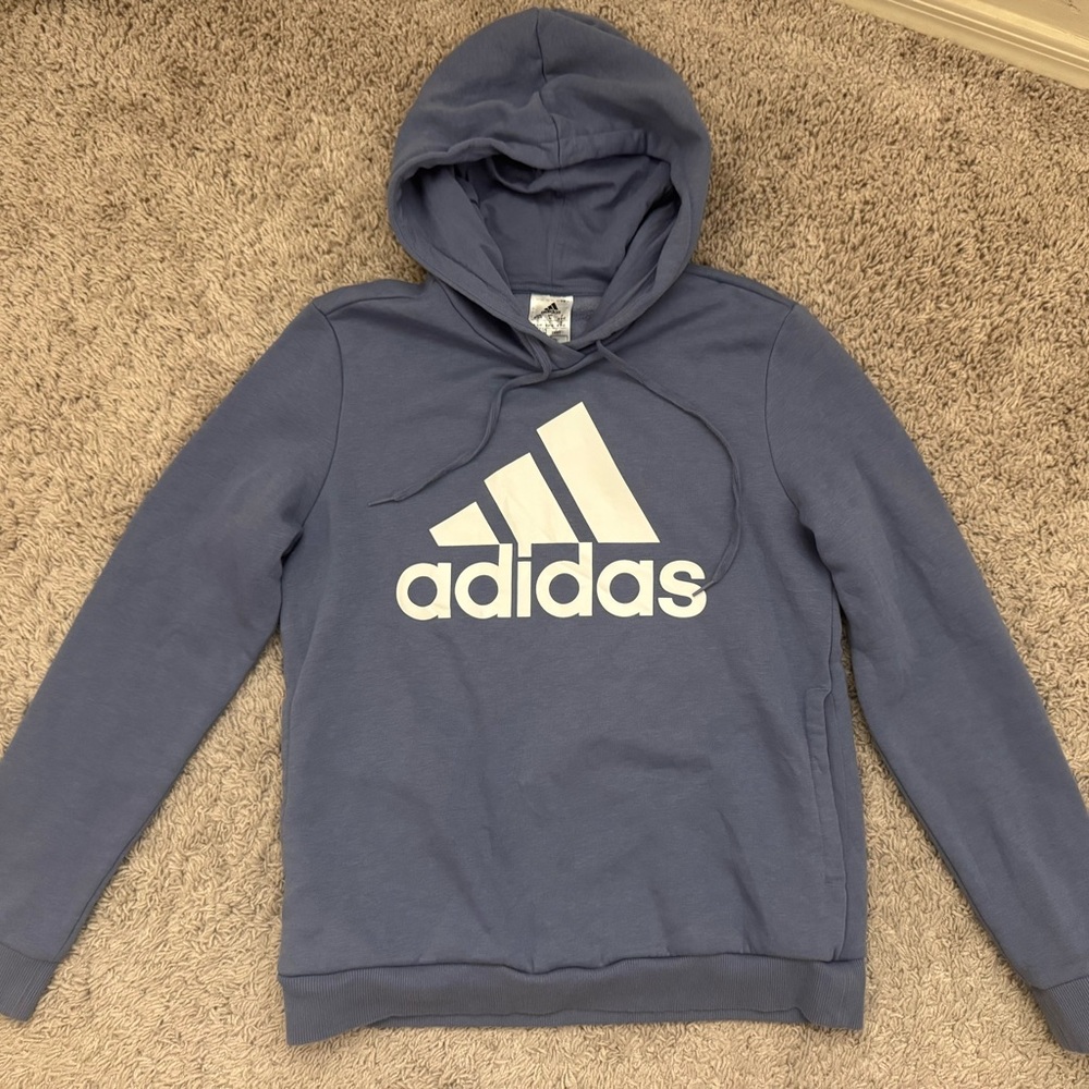 Adidas womens Slate Blue Hoodie